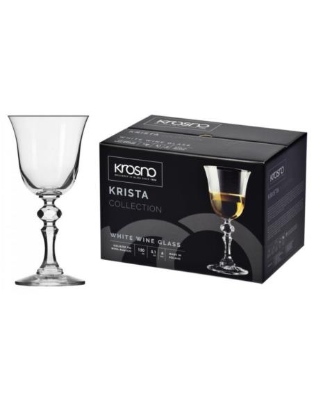 Kieliszki do wina 150ml 6szt Krosno Krista