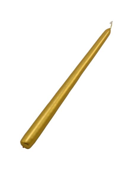 Świeca stożkowa 30cm mix