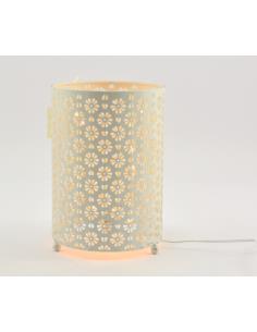 Lampion 23cm okrągły 24 LED metal TG37358