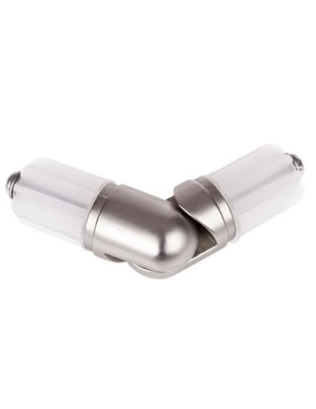 Łącznik kątowy 25 chrom mat
