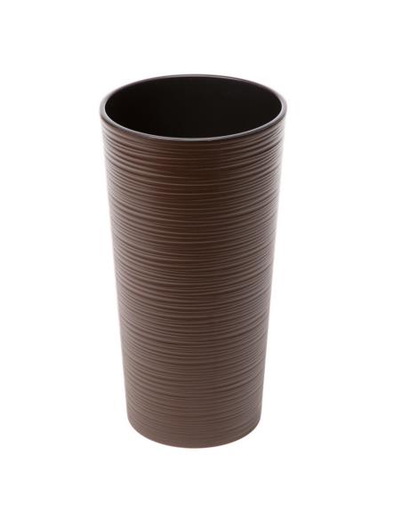 Doniczka Lilia dłuto 30cm h:57cm mokka 727