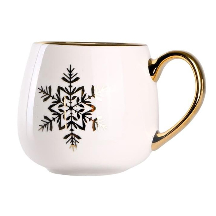 Kubek ceramiczny 440ml Viktoria świąteczny