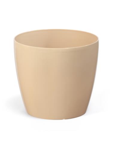 Doniczka Magnolia 21cm h:18,5cm cappucino 204