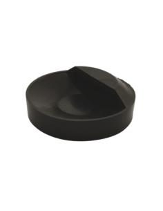 Korek do zlewu/wanny 4,5cm czarny