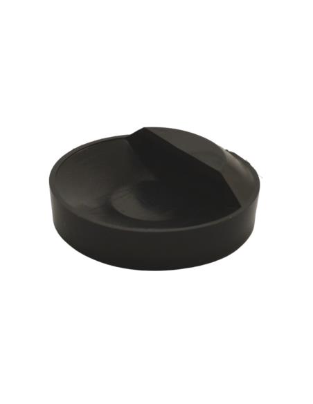 Korek do zlewu/wanny 4,5cm czarny
