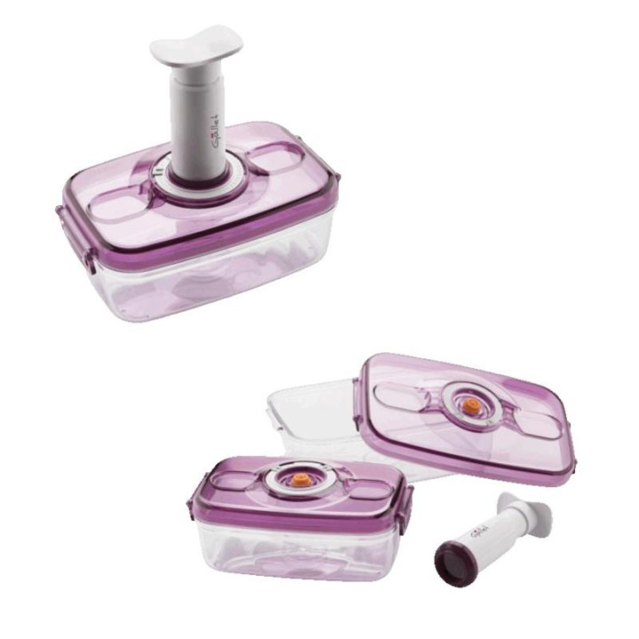 Zestaw pojemników próżniowych z pompką Gallet MSV 250