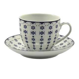 Filiżanka ze spodkiem Bogucice Linea Flisty