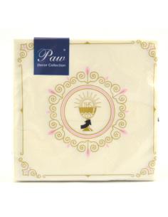 Serwetki 33x33/20szt Decor Lunch Komunia