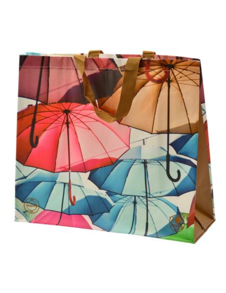 Torba na zakupy PP Parasolki 45x40x18cm