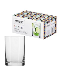 Szklanki 150ml 6szt literatki Krosno Basic