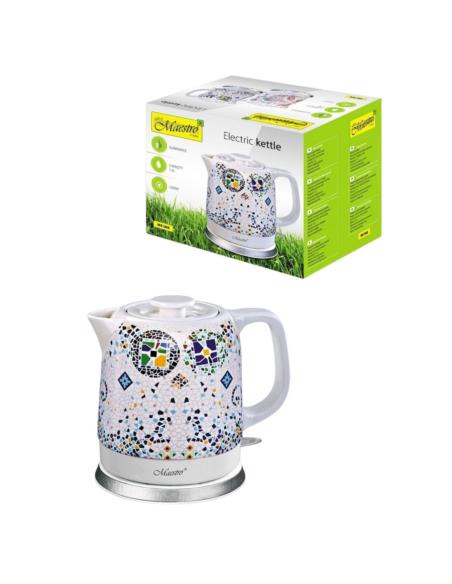 Czajnik elektryczny Maestro 1,5L ceramiczny MR-068 Mosaic 1500W