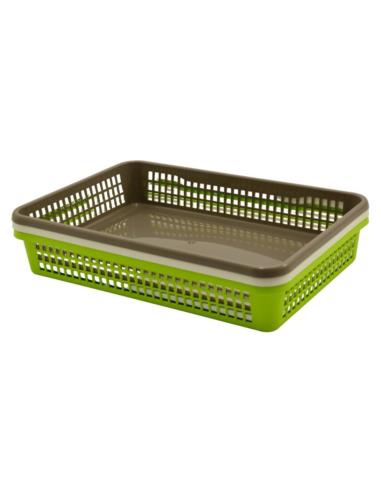 Koszyk plastikowy "A4" h:6,6cm mix 697-00