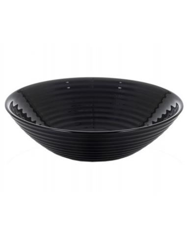 Miska do zupy Harena 20cm czarna L8805