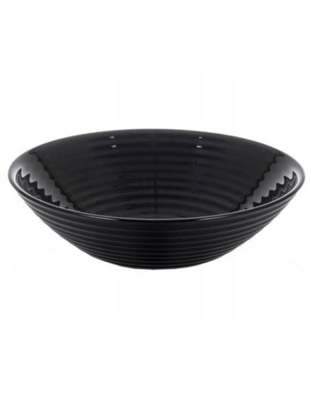Miska do zupy Harena 20cm czarna L8805