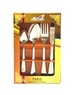 Sztućce 24 elementy Paris połysk STA2135