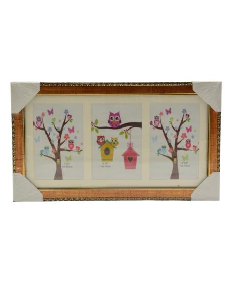 Ramka na 3 zdjęcia 10x15cm K1504B-068