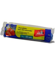 Torebki na mrożonki 1L 60szt J.N.
