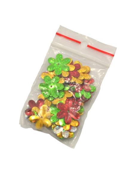 Cekiny kwiatki MIX