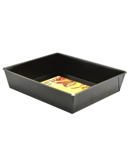 Blacha do pieczenia 280x235x60mm czarna SNB