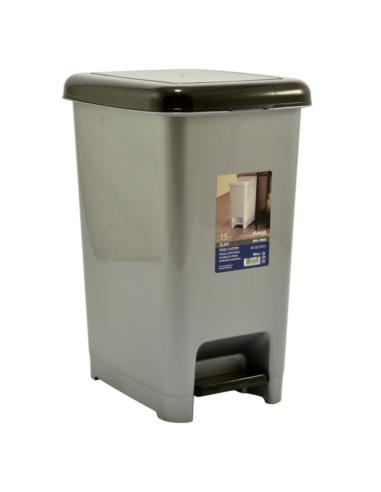 Kosz na śmieci z pedałem 15L Slim 042 mix