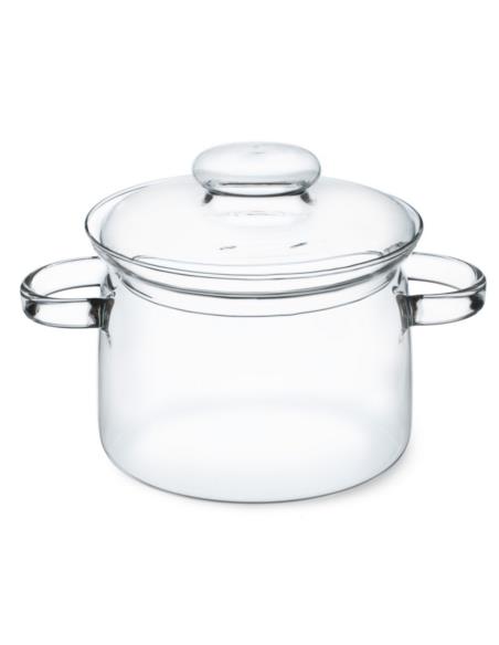 Garnek 1,0L szklany żaroodporny +pokrywka Simax Nyko 6053/0000