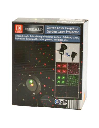 Reflektor laserowy ruchomy + pilot KLC