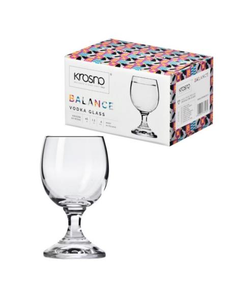 Kieliszki do wódki 45ml 6szt Krosno Balance
