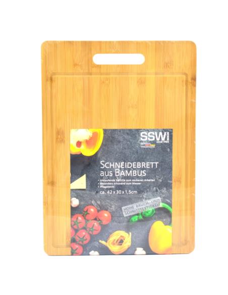 Deska do krojenia bambus 42x30cm SSW 700107