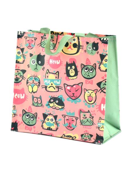 Torba na zakupy PP kotki 25x25x12cm