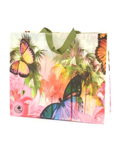 Torba na zakupy PP motyle 44x39x17cm