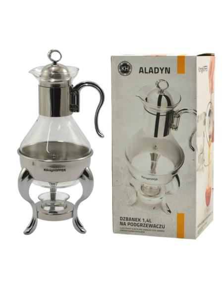 Dzbanek z podgrzewaczem Aladyn 1,4L połysk
