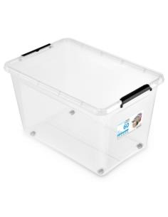 Pojemnik SimpleStore 60L na kółkach 58x39x35cm 1732