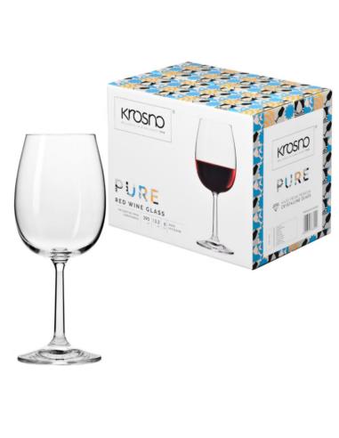 Kieliszki do wina 390ml 6szt Krosno Pure
