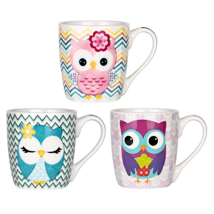 Kubek ceramiczny 300ml Sowa Tola