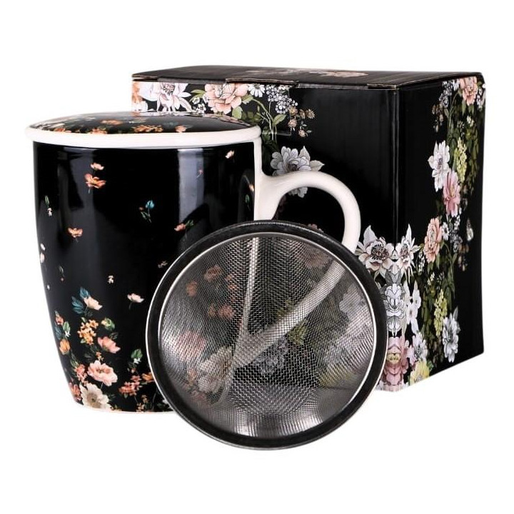 Kubek zaparzacz 360ml Roksana mix