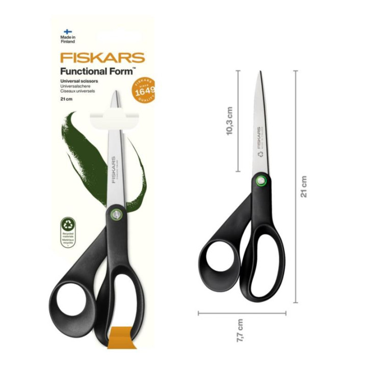 Nożyczki uniwersalne Fiskars 21cm 1074547 Functional Form