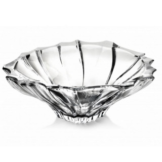 Salaterka szklana 32cm h:11,5cm Peony 5849