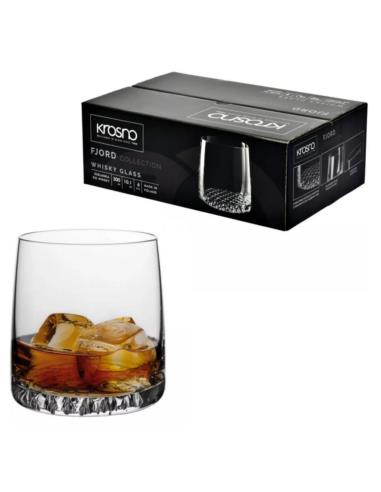 Szklanki 300ml 6szt whisky Krosno Fjord