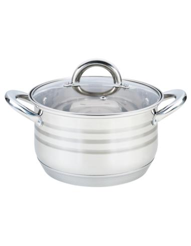 Garnek 24cm 6,5L z pokrywką Maestro MR-3513