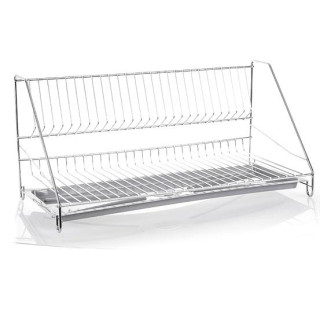 Suszarka do naczyń 1-poziomowa 50cm chrom wysoka