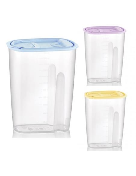 Pojemnik plastikowy 2,2L Sapphire BG-285 mix