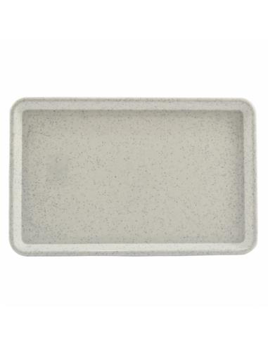 Taca plastikowa 30x19cm prostokątna marmurek