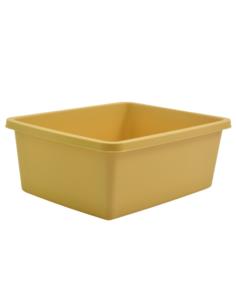 Miska plastikowa Classic  8L 36cm prostokątna beż