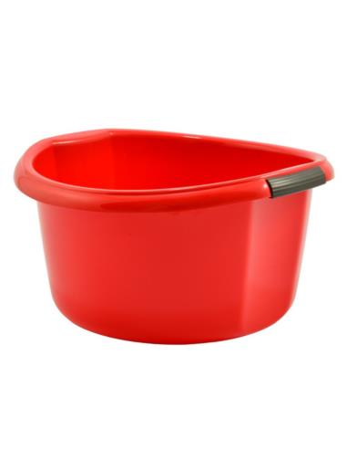 Miska plastikowa Solidna 10L czerwona