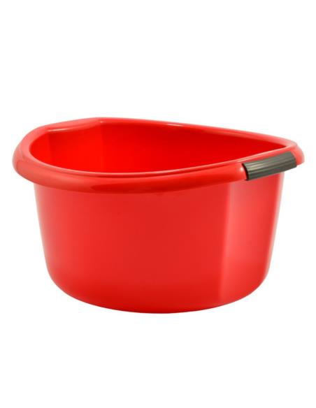 Miska plastikowa Solidna 10L czerwona