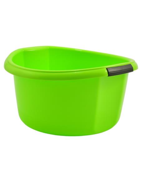 Miska plastikowa Solidna 15L zielona