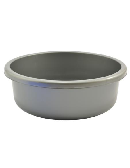 Miska plastikowa Classic 13,5L 41cm srebna