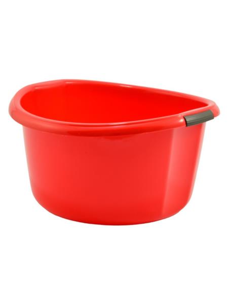 Miska plastikowa Solidna 20L czerwona