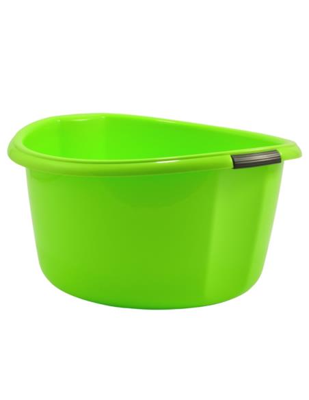 Miska plastikowa Solidna 25L zielona
