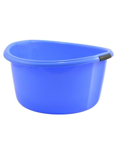 Miska plastikowa Solidna 30L niebieska
